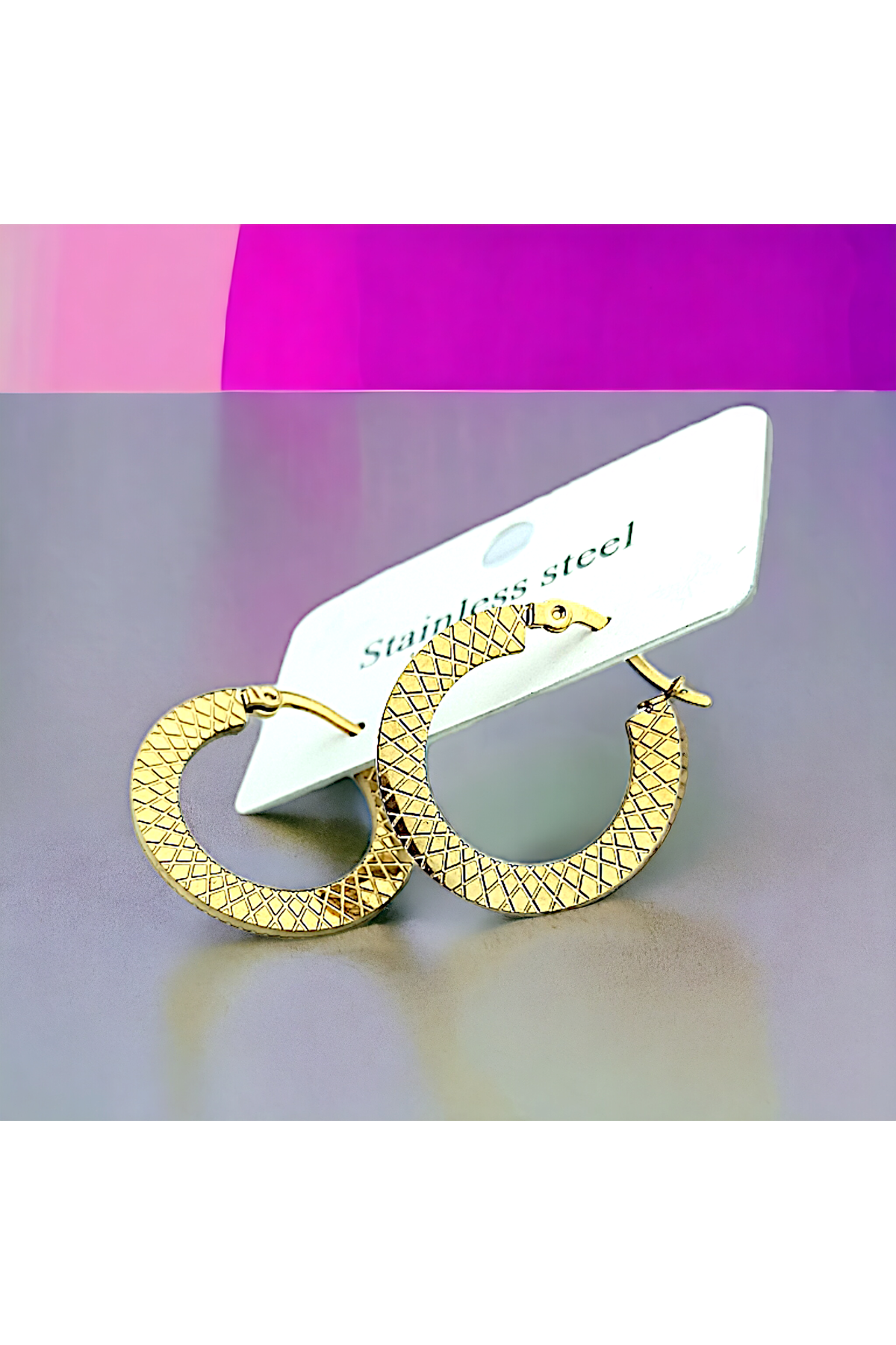 Ithal Vip Çelik Staınless Steel 316 L Çelik Küpe