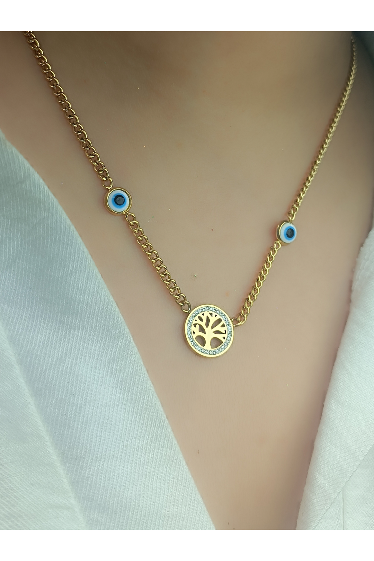 Ithal Vip Çelik Staınless Steel 316 L Çelik Kolye