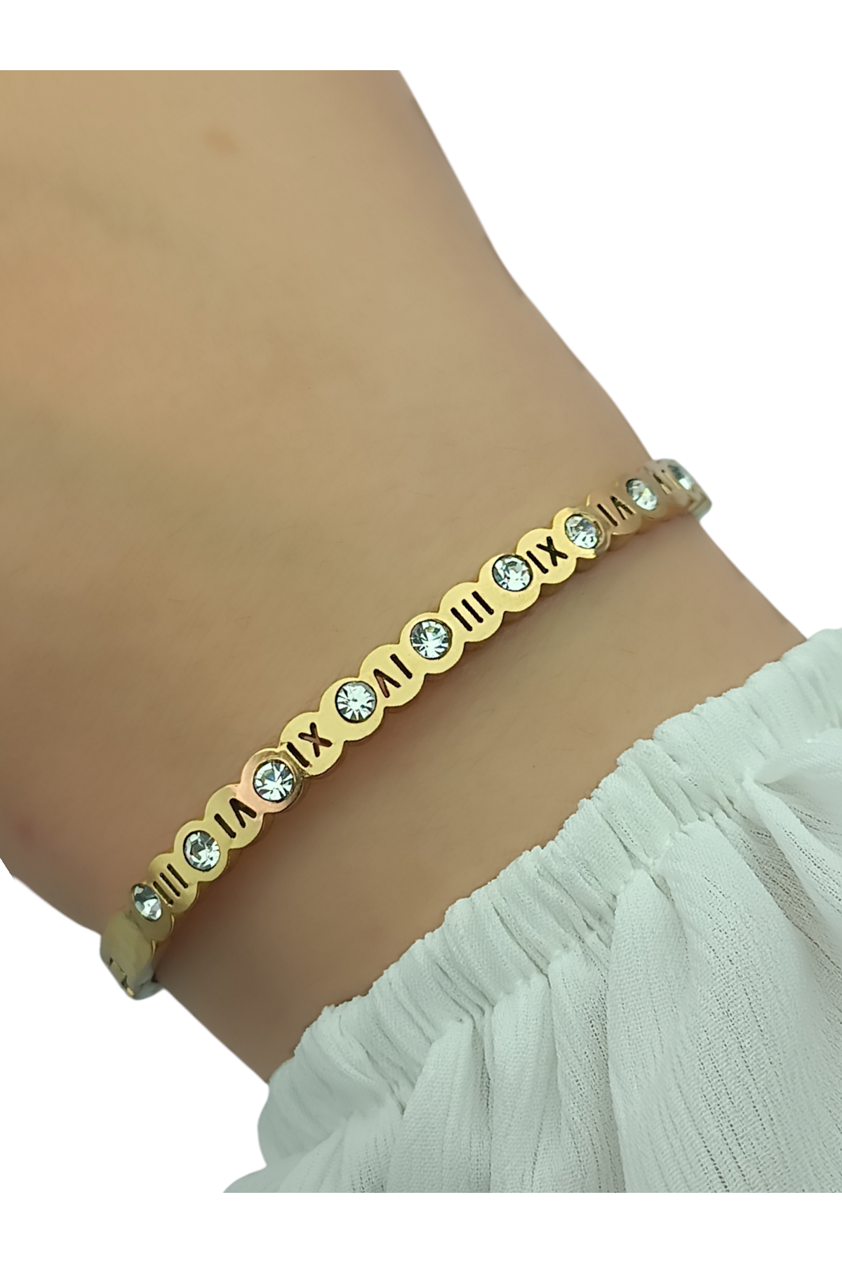 İthal Vip Çelik Stainless Steel 316 L Çelik Kelepçe Bileklik