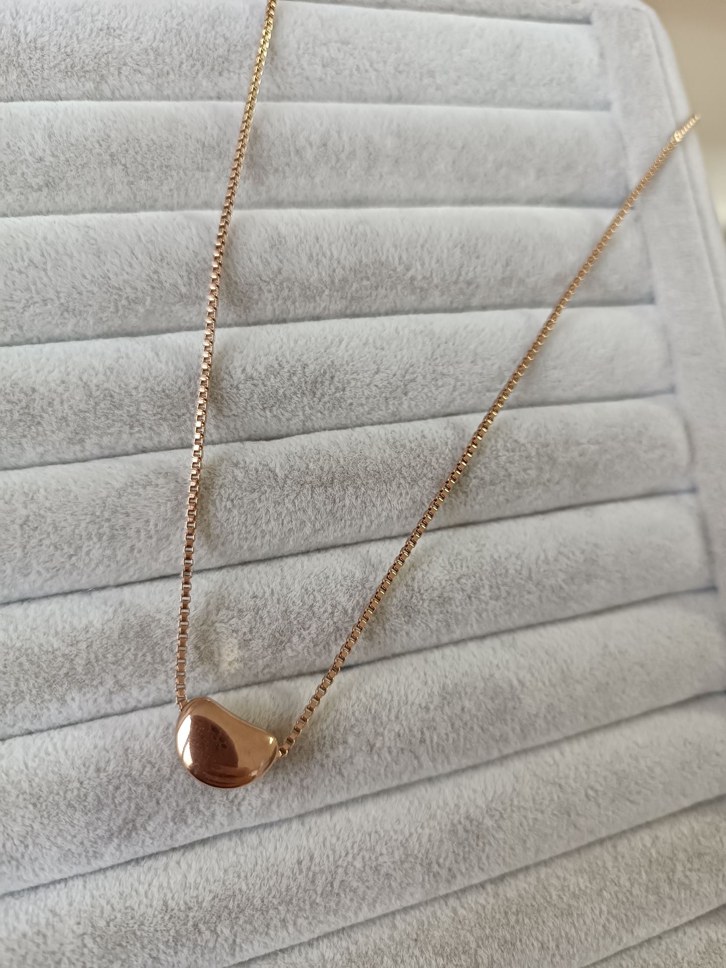 ÇELİK KOLYE ROSE RENK