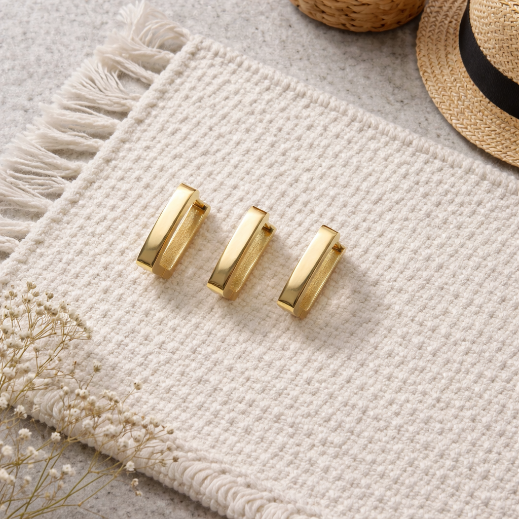 ÇELİK KÜPE 3 LÜ SET