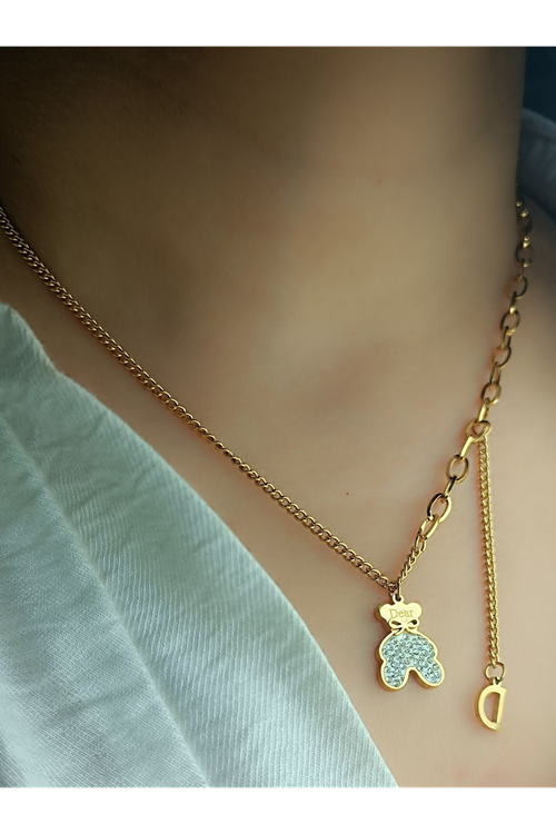 Ithal Vip Çelik Staınless Steel 316 L Çelik Kolye