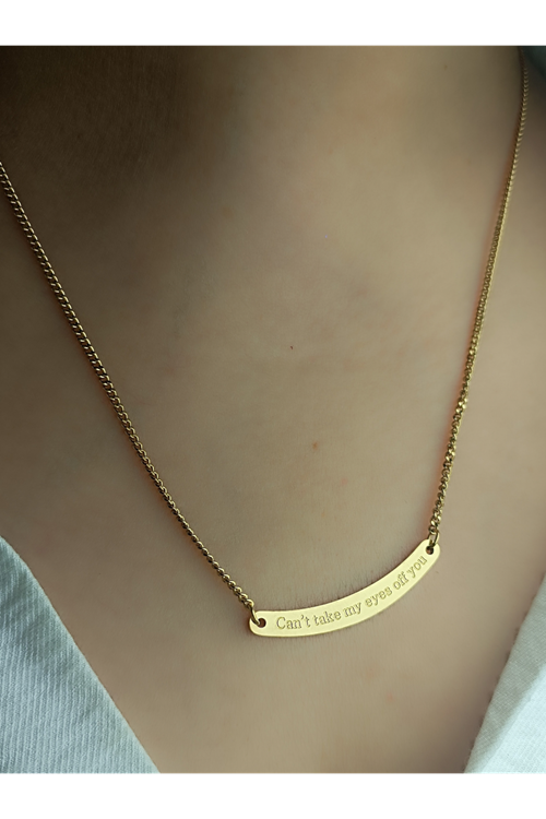 Ithal Vip Çelik Staınless Steel 316 L Çelik Kolye