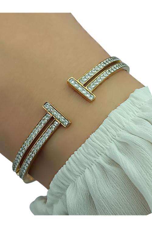 İthal Vip Çelik Stainless Steel 316 L Çelik Kelepçe Bileklik