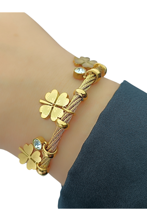 İthal Vip Çelik Stainless Steel 316 L Çelik Kelepçe Bileklik