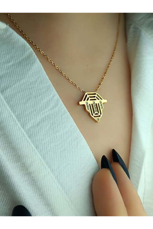 Ithal Vip Çelik Staınless Steel 316 L Çelik Serenay Kolye