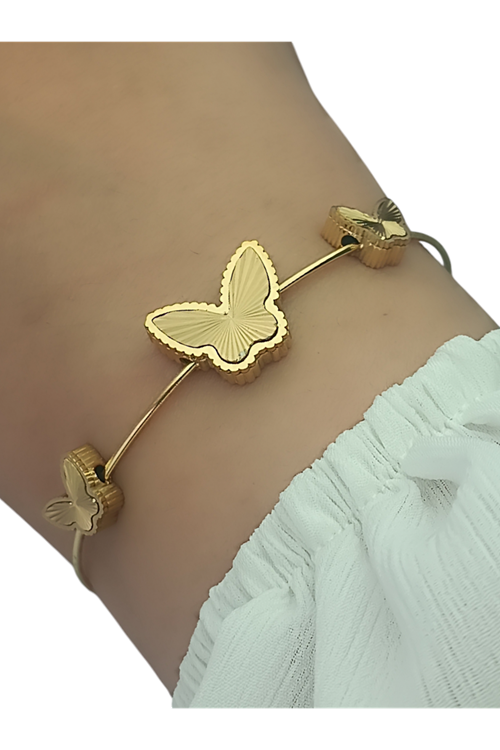 İthal Vip Çelik Stainless Steel 316 L Çelik Kelepçe Bileklik