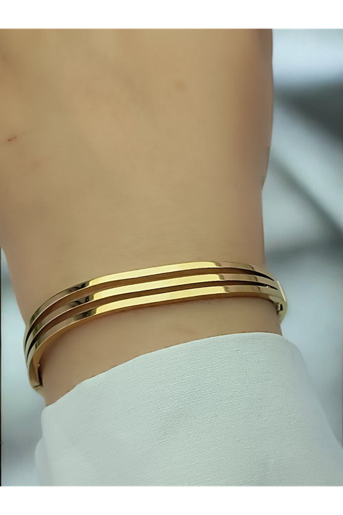 İthal Vip Çelik Stainless Steel 316 L Çelik Kelepçe Bileklik