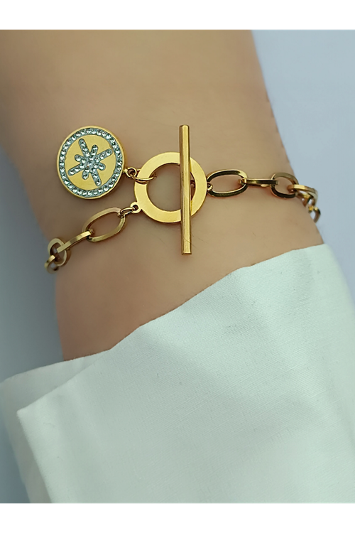 Ithal Vip Çelik Staınless Steel 316 L Çelik Bileklik