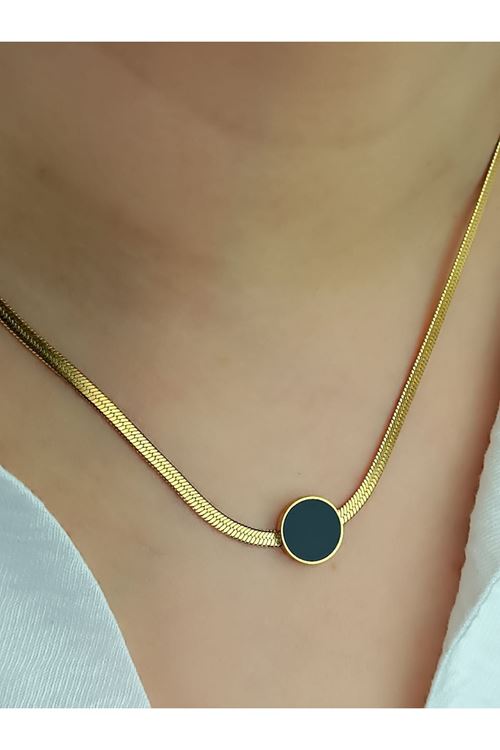 Ithal Vip Çelik Staınless Steel 316 L Çelik Kolye