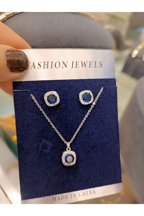 Vip Model Kolye Küpe Set