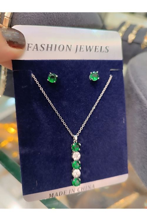 Vip Model Kolye Küpe Set