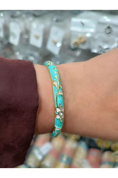 Vip Model Mineli Colors Kelepçe Bileklik