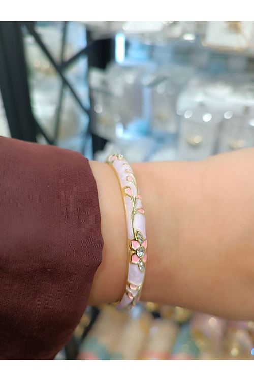 Vip Model Mineli Colors Kelepçe Bileklik