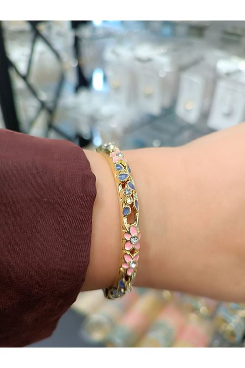 Vip Model Mineli Colors Kelepçe Bileklik