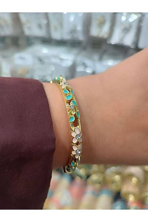 Vip Model Mineli Colors Kelepçe Bileklik