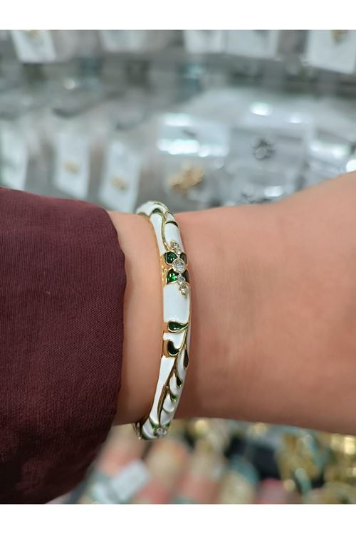 Vip Model Mineli Colors Kelepçe Bileklik