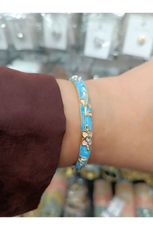 Vip Model Mineli Colors Kelepçe Bileklik