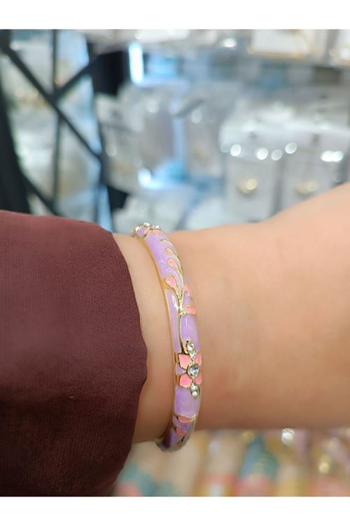 Vip Model Mineli Colors Kelepçe Bileklik