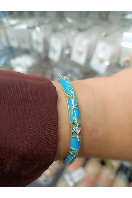 Vip Model Mineli Colors Kelepçe Bileklik