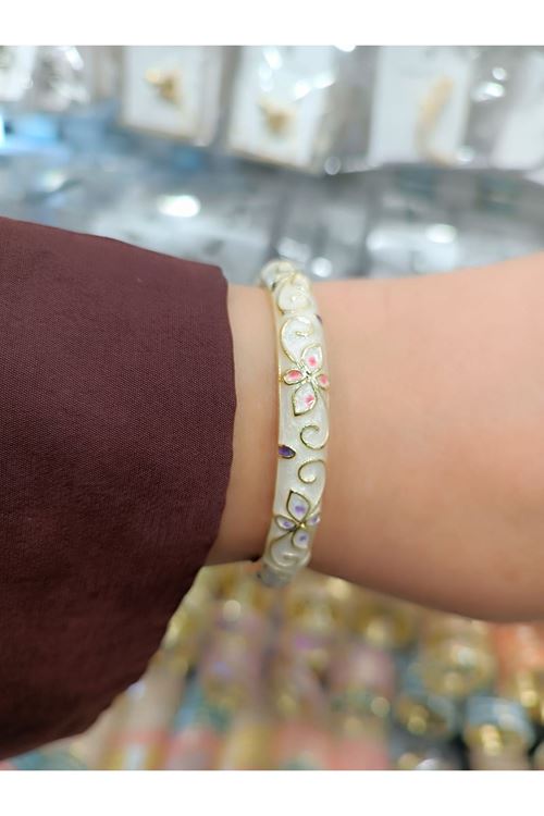 Vip Model Mineli Colors Kelepçe Bileklik