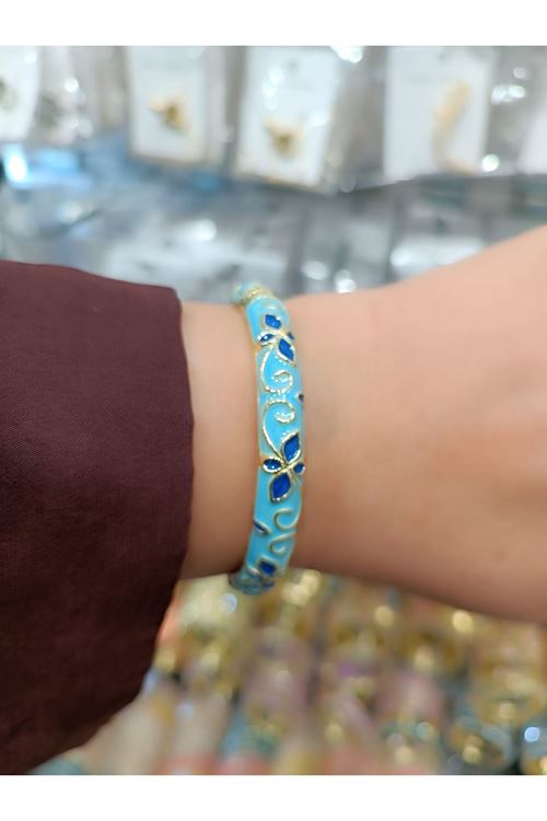 Vip Model Mineli Colors Kelepçe Bileklik