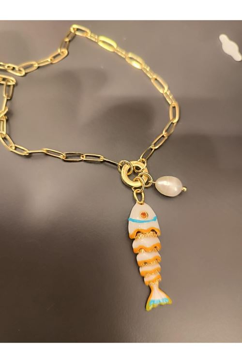 Vip Model Balık Kolye