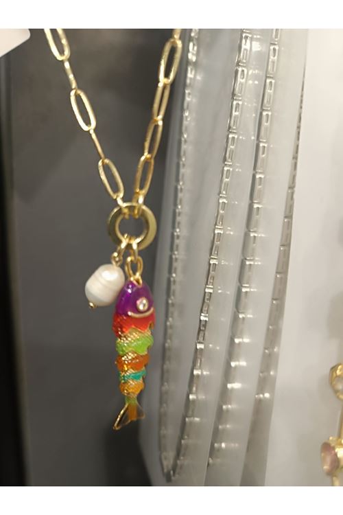 Vip Model Balık Kolye