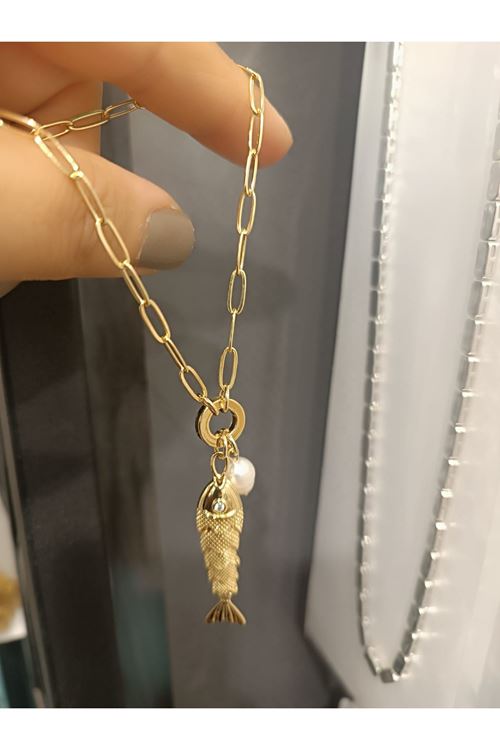 Vip Model Balık Kolye