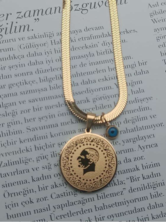 ÇELİK TURALI KOLYE 