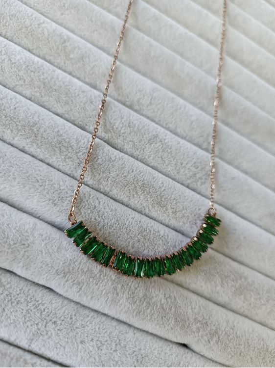 ÇELİK KOLYE ROSE RENK