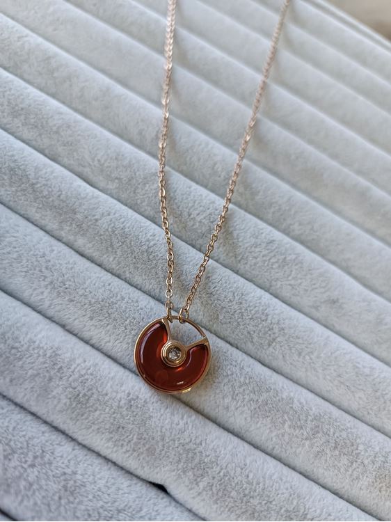 ÇELİK KOLYE ROSE RENK