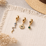 ÇELİK KÜPE 3 LÜ SET