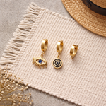 ÇELİK KÜPE 3 LÜ SET